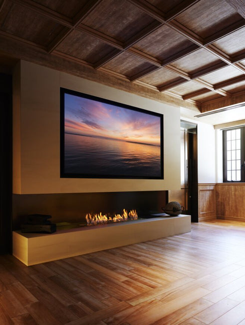 Ecosmart Fire XL1200 Ethanol Burner - Black Finish - ESF.B.XL12.WTT.BL